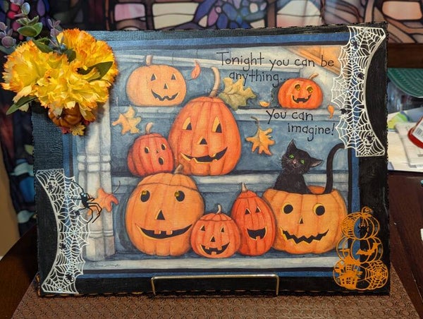 HALLOWEEN - 3D ART CANVAS