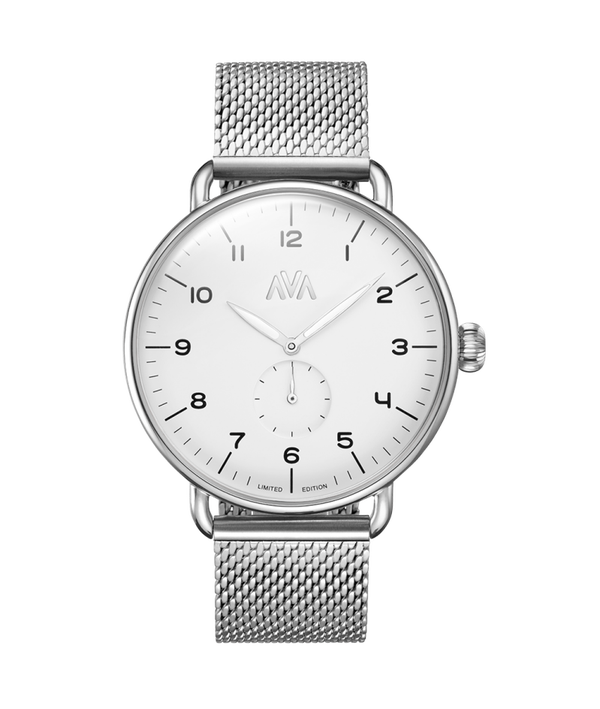 AVA Fríge Zilver Vit