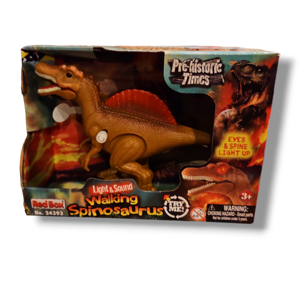 Red Box - Opwindbare spinosaurus - Met licht en geluid - 3+