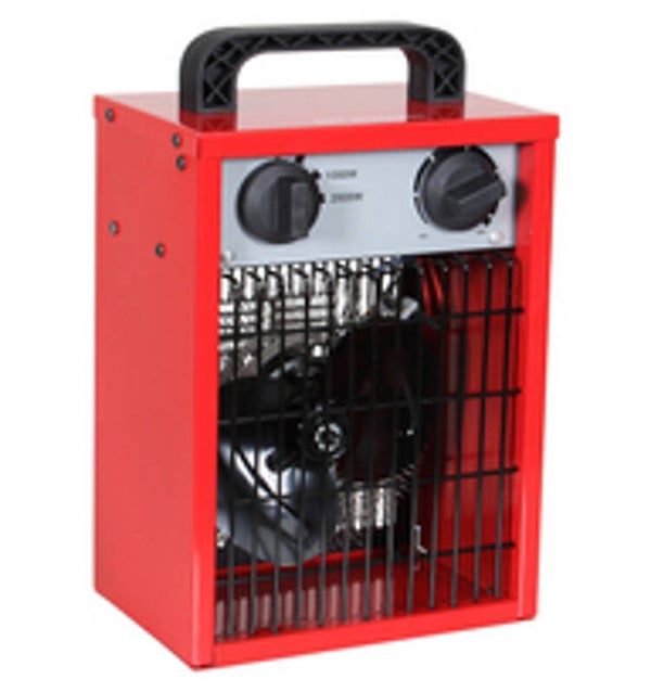 KOS - HEATER ELECT 2000 + TH - Kachel - Blazer - Bouwkachel - 2000 watt -