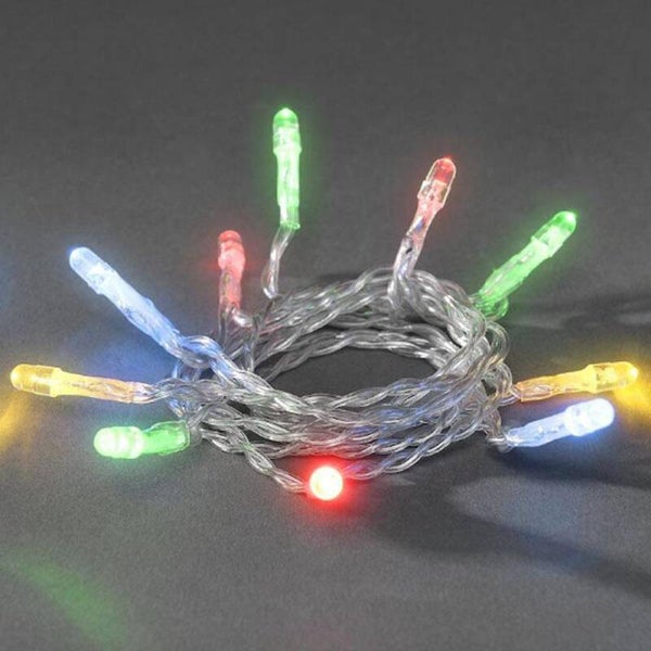 Led draadverlichting - 20 led - gekleurde lampjes - op batterij