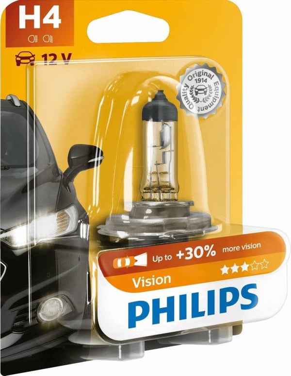 Philips Vision Halogeenlamp - H4 Autolamp - 12V