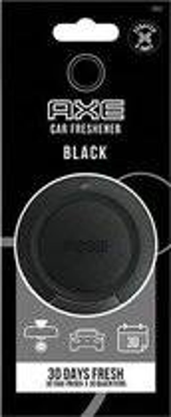 AXE Geurhanger 6 Cm Black Zwart