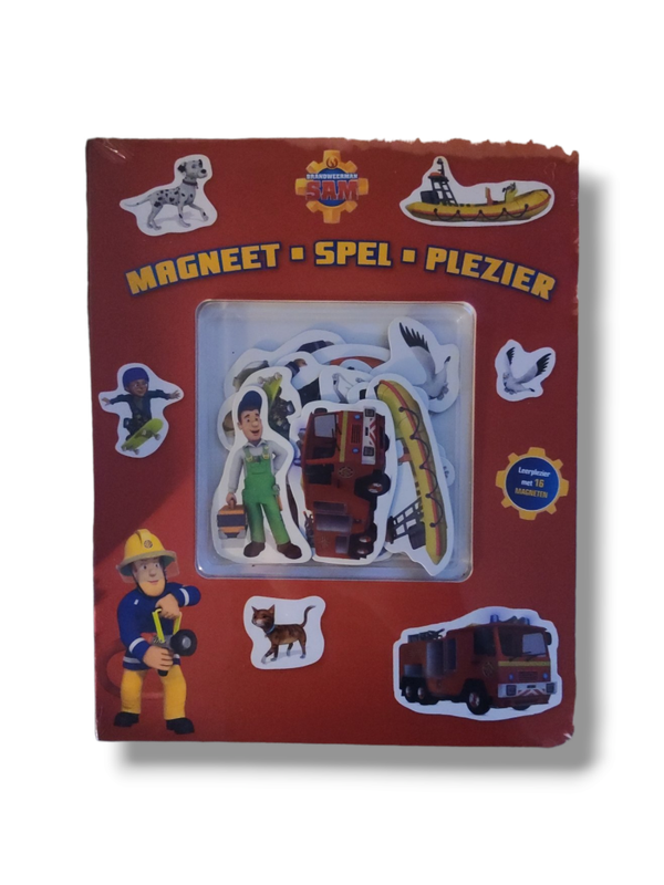 Brandweerman SAM - Magneet spel boek