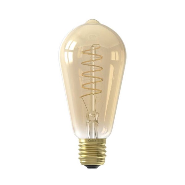Calex Rustic LED Lamp Flexible - E27 - 200 Lm - Goud Finish