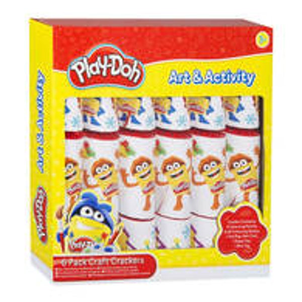 Play-Doh Craft Crackers, 6st. Afmeting verpakking: 33 x 33 x 6,5 cm