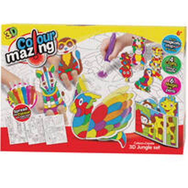 Colormazing - 3D Jungle Set
