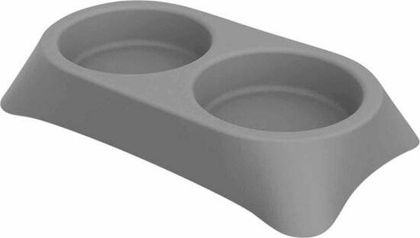 Dieren Voerbak - Dubbel - Plastic - Diverse kleuren