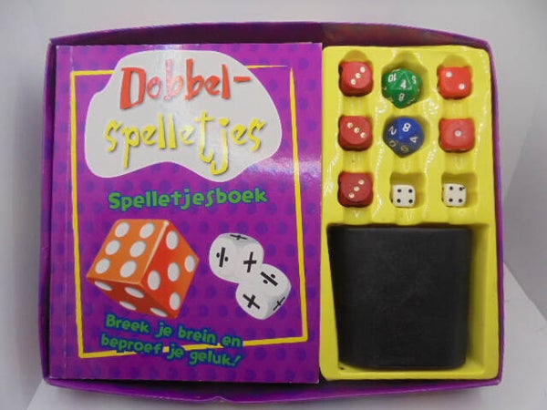 Dobbel spelletjes - Het spellenboek