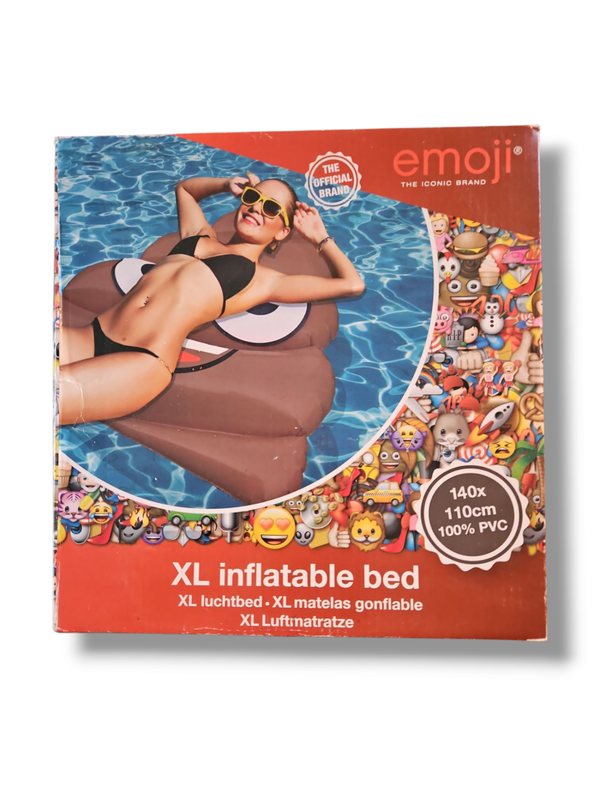 Emoji - Opblaasbare Drol - 140 x 110 cm