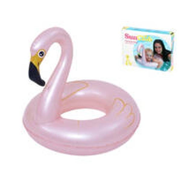 Sunclub Zwemband Flamingo Junior 55 X 40 Cm Vinyl Roze