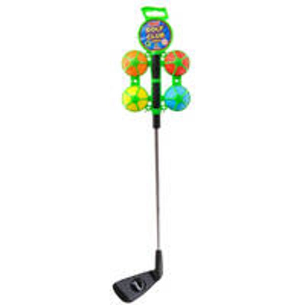 Sportline Golfclub met 4 ballen