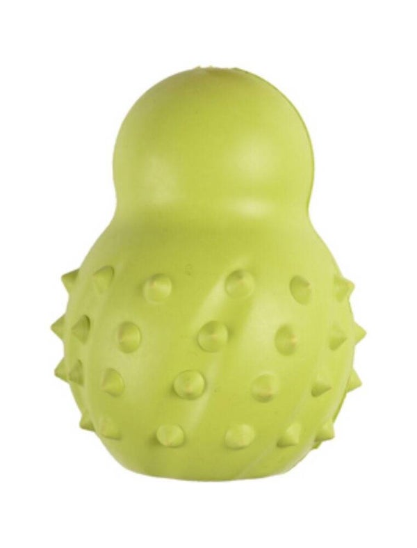 Hondenspeelgoed - scrum wobbler groen 10cm