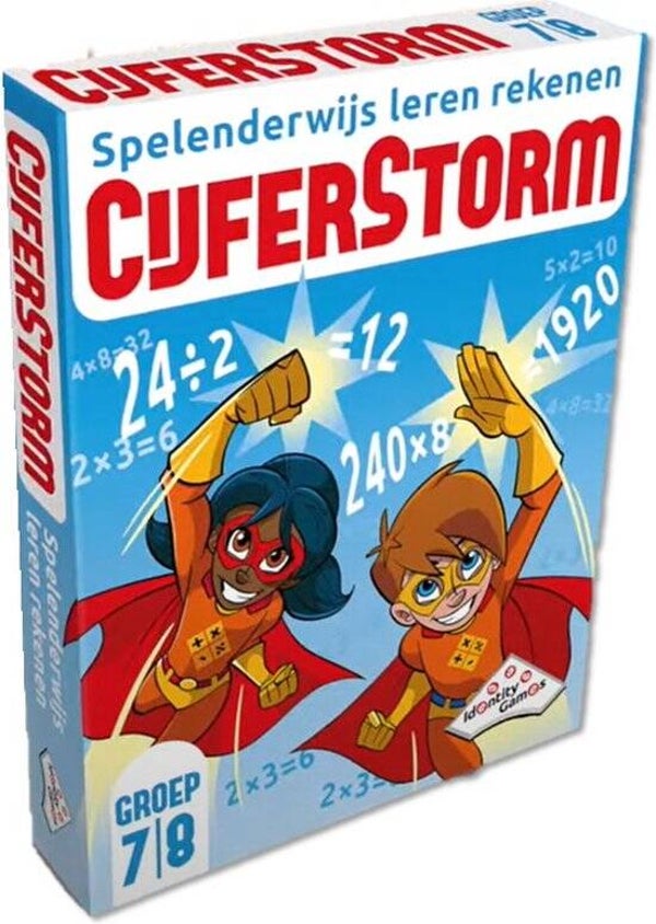 Identity Games - Cijferstorm Groep - 7 en 8 - Kaartspel