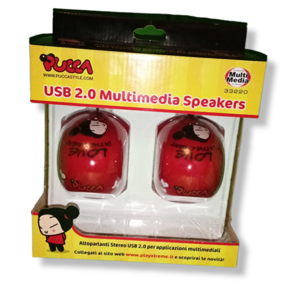 PUCCA Multi Media - USB 2.0 Multimedia Speakers -