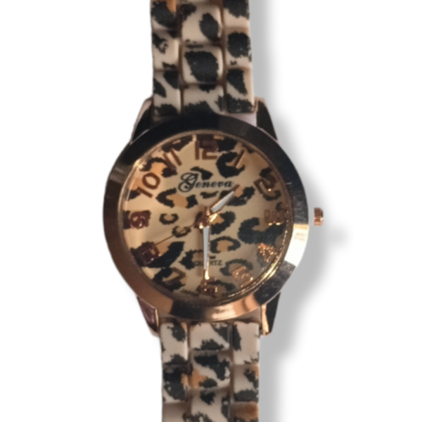 Dames Horloge - Luipaard print