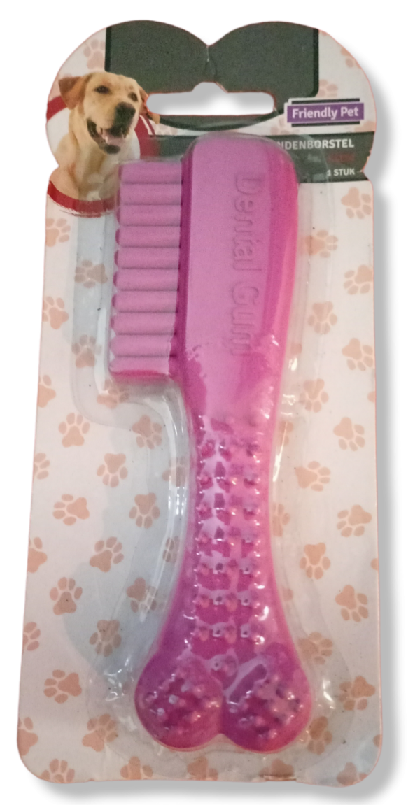 Dental Gum - Honden tandenborstel - Diverse kleuren