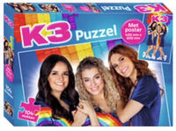 K3 puzzel - met poster 40 x 60 cm - 104 stukjes