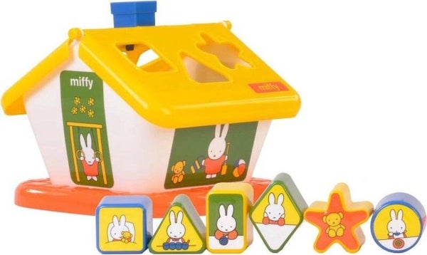 Nijntje Speelgoed | Vormenhuis (blokkendoos) | Miffy Nijntje Play House