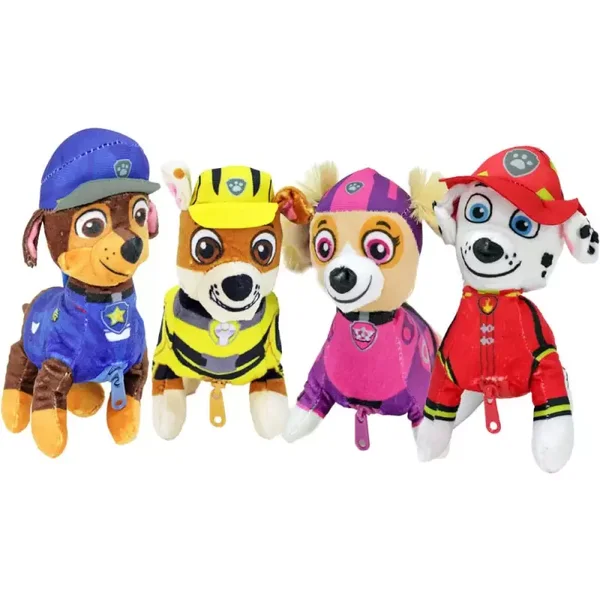 Paw Patrol hangende rugzak van pluche - ca. 14 cm