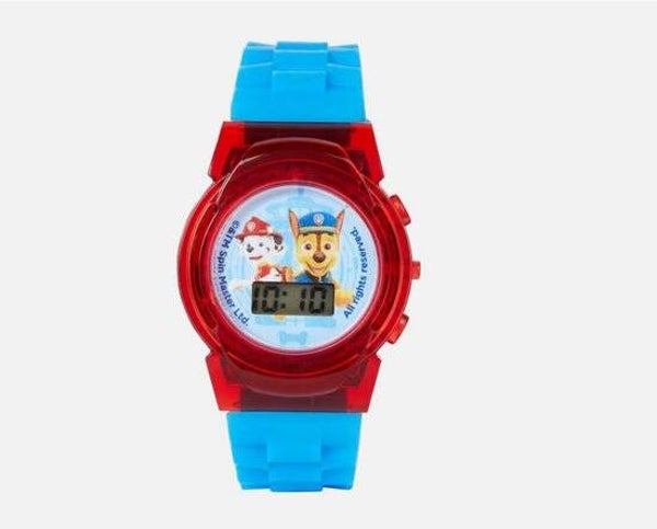 Paw Patrol Digitaal Horloge blauwe band rode kast