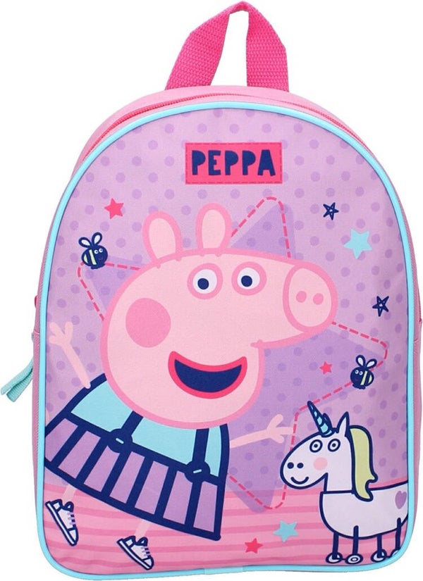 Nickelodeon Kinderrugzak Big Party Peppa Pig 28 Polyester Roze