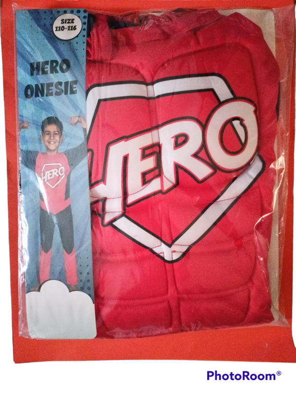 Hero Onesie - Verkleed kostuum - Jongen - 110 - 116