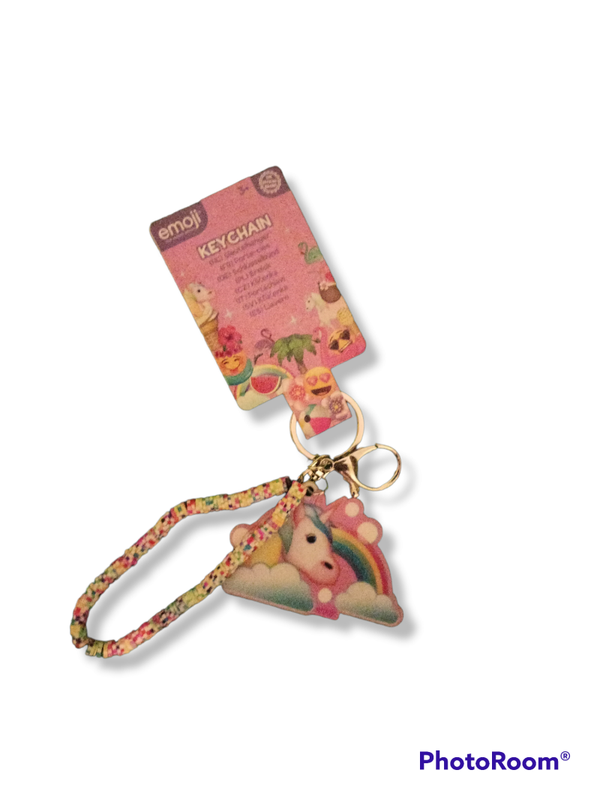 Emoji - Unicorn - KEYCHAIN - Sleutelhanger - 3+