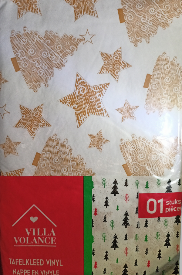 Villa Volance - Tafelkleed - Kerstmis - Maat 200 x 140 cm
