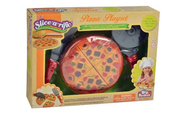 Red box - Slice a Rific - Pizza Playset - 3+