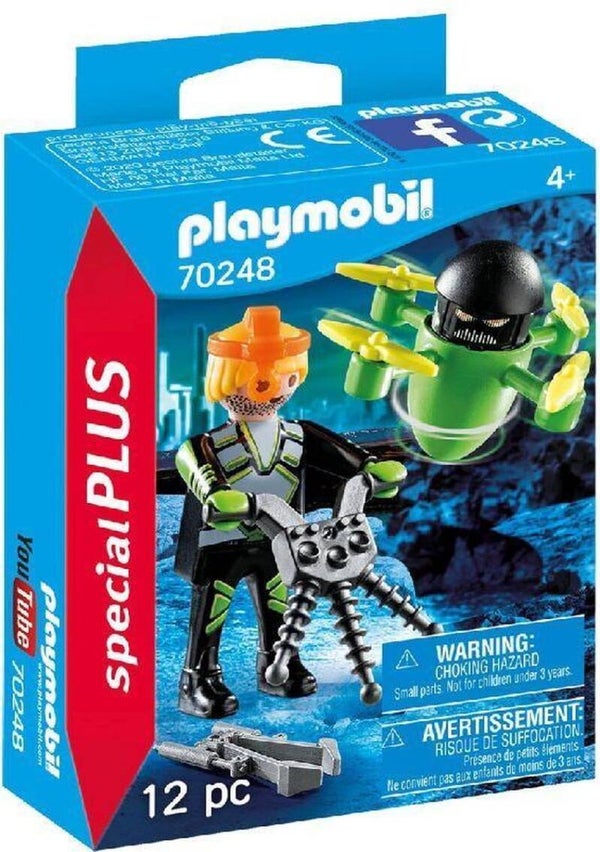 Playmobil Playmo-friends: Agent Met Drone (70248)