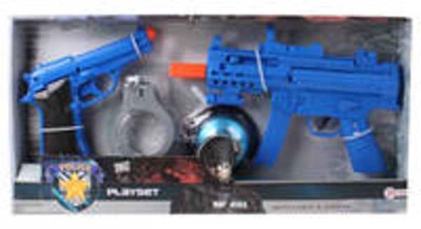 Toi-toys Politie Speelset Met Licht En Geluid 4-delig Blauw