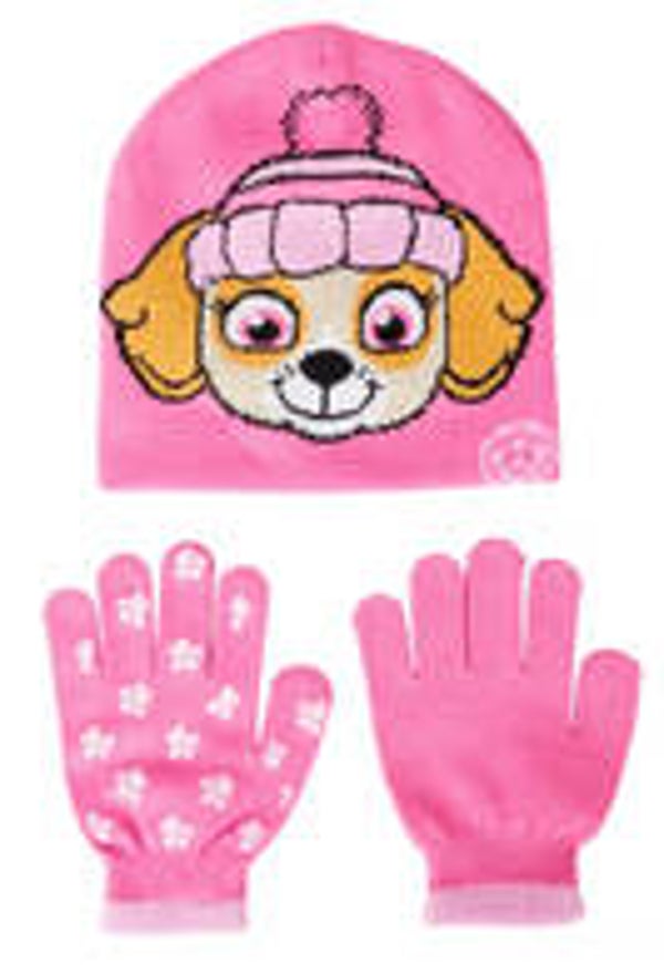 Paw Patrol Skye Muts + Handschoenen