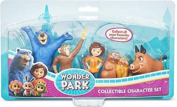 Wonderpark Speelfiguren set Bioscoop film versie (o.a. Boomer, June)