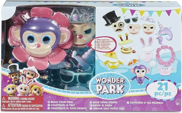Jonotoys Speelset Aap Wonderpark Junior 21-delig