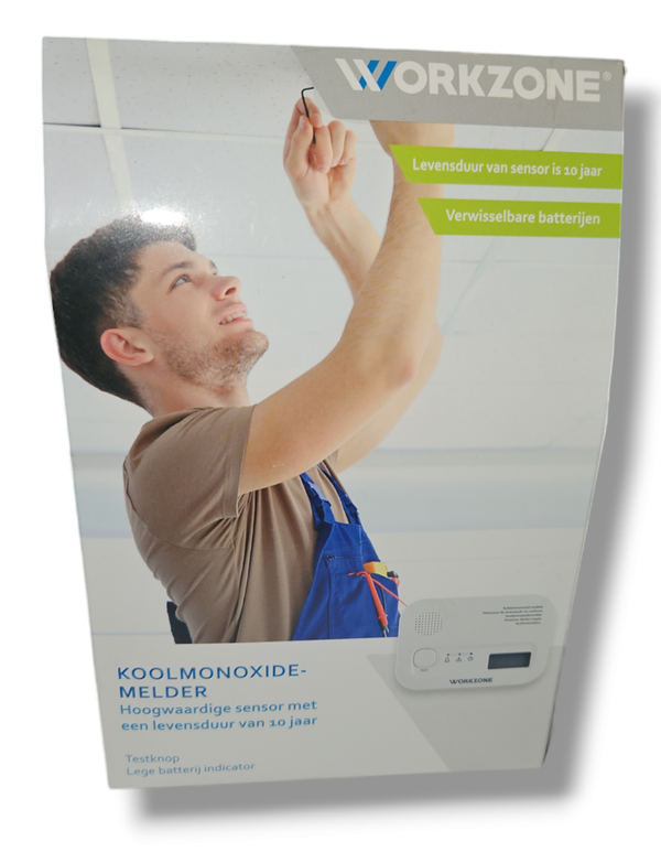 WORKZONE - Koolmonoxide melder