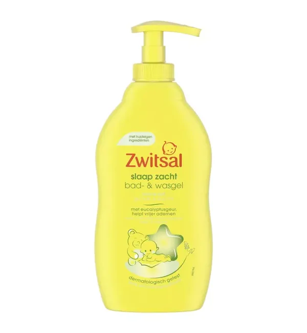 Zwitsal Slaap Zacht Eucalyptus Bad & Wasgel 400ml