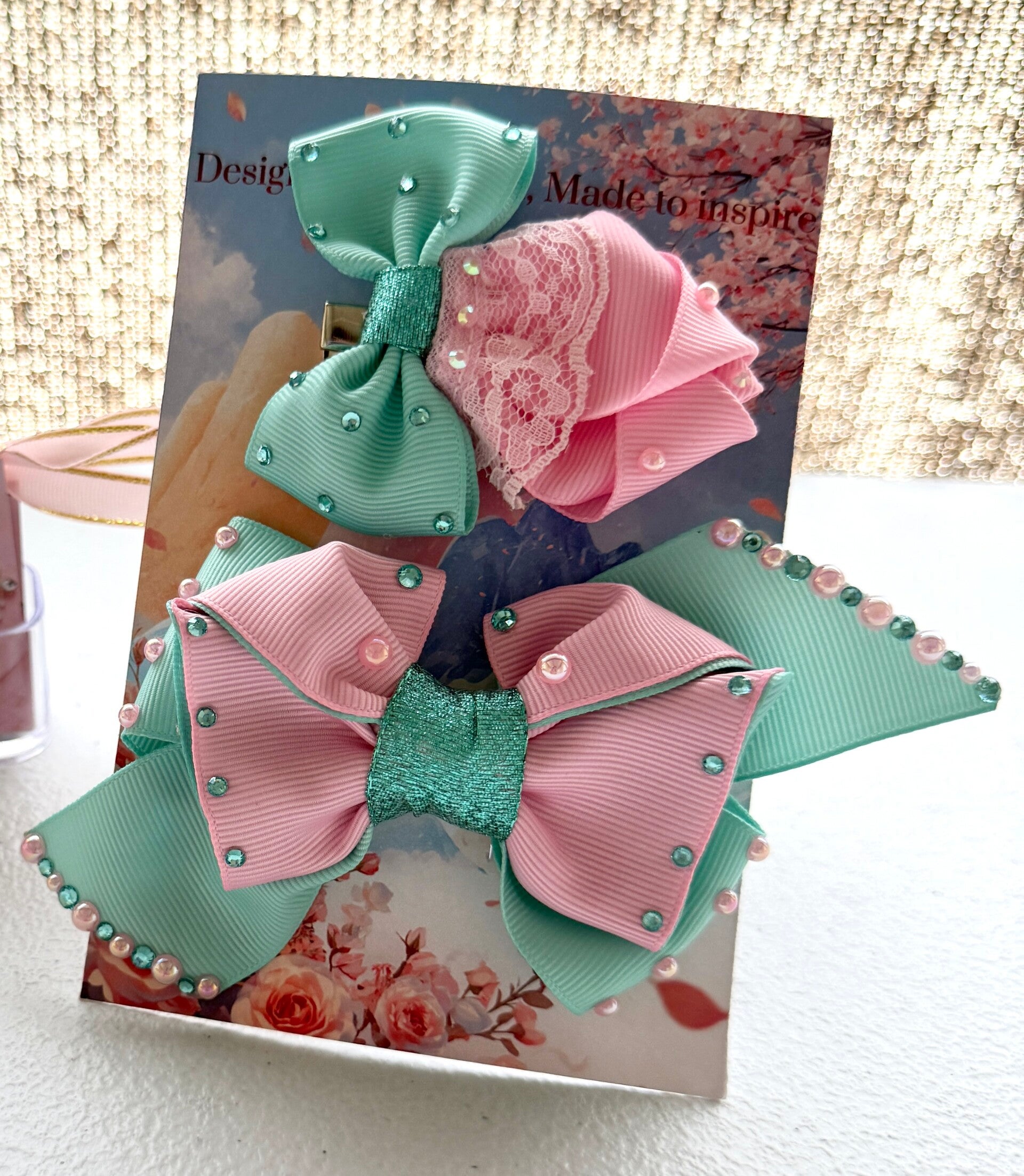 Mint Dream Hair Bow