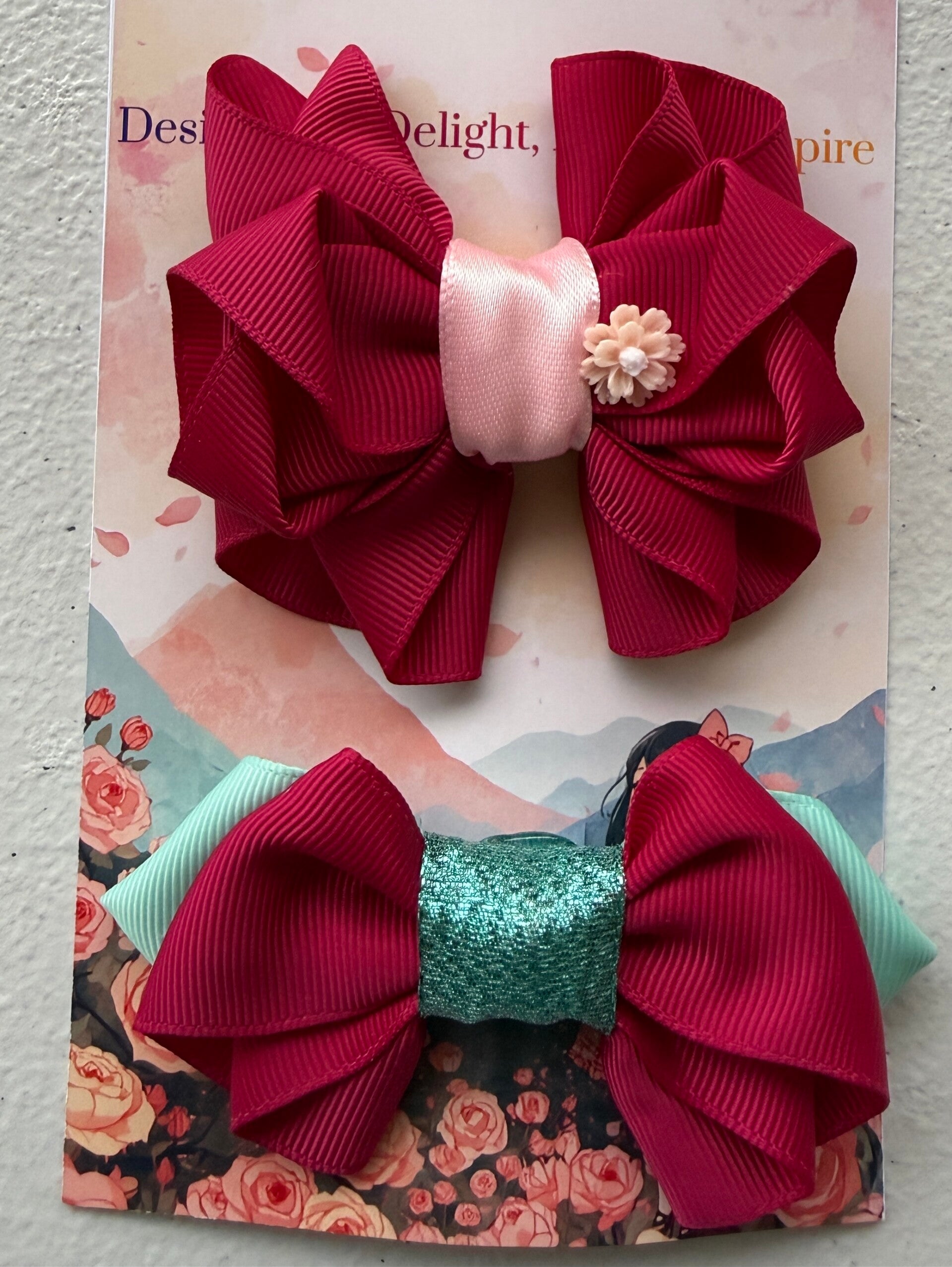 Berry Bliss Bow Set