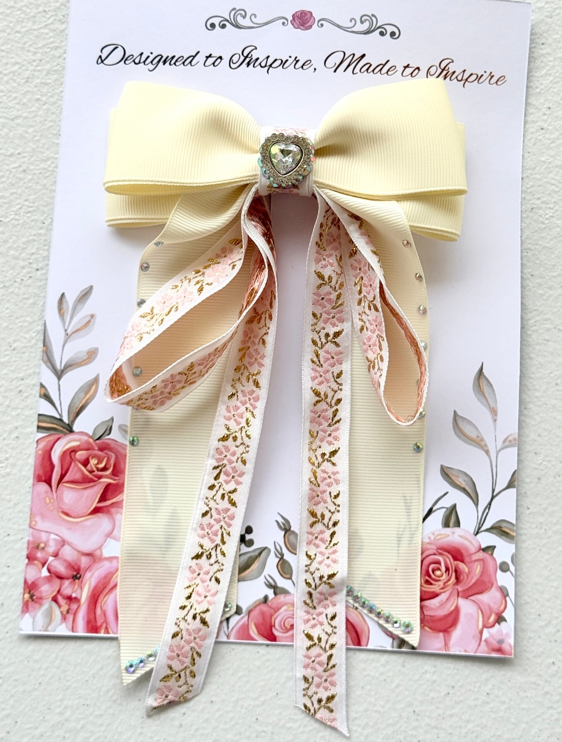 Ivory Garden Elegance Bow