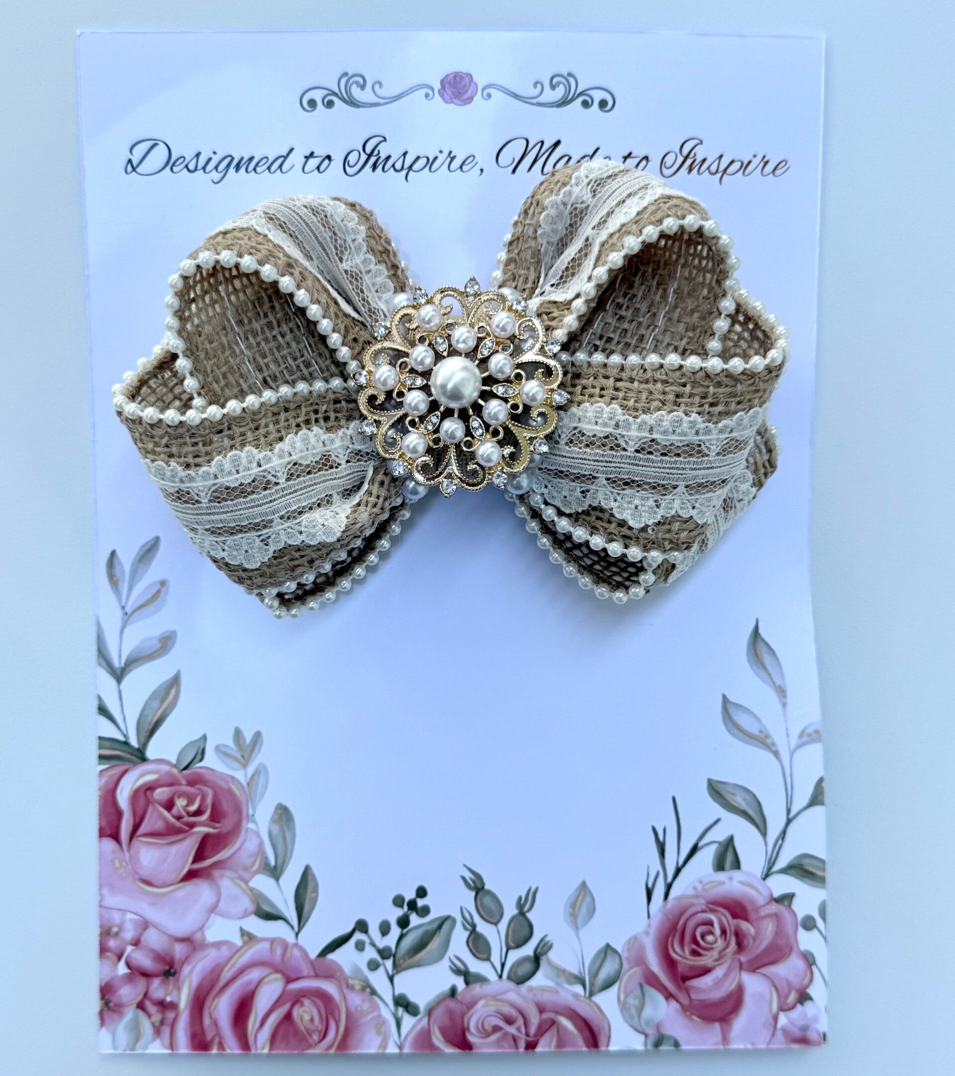 Rustic Lace Heirloom Bow