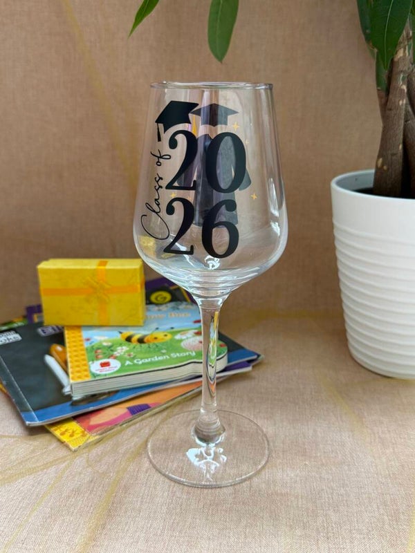Personalize Glassware: Graduation/Party/Celebration