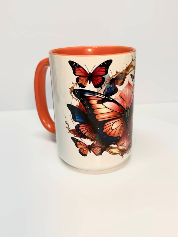 Golden Butterfly Dreams Mug