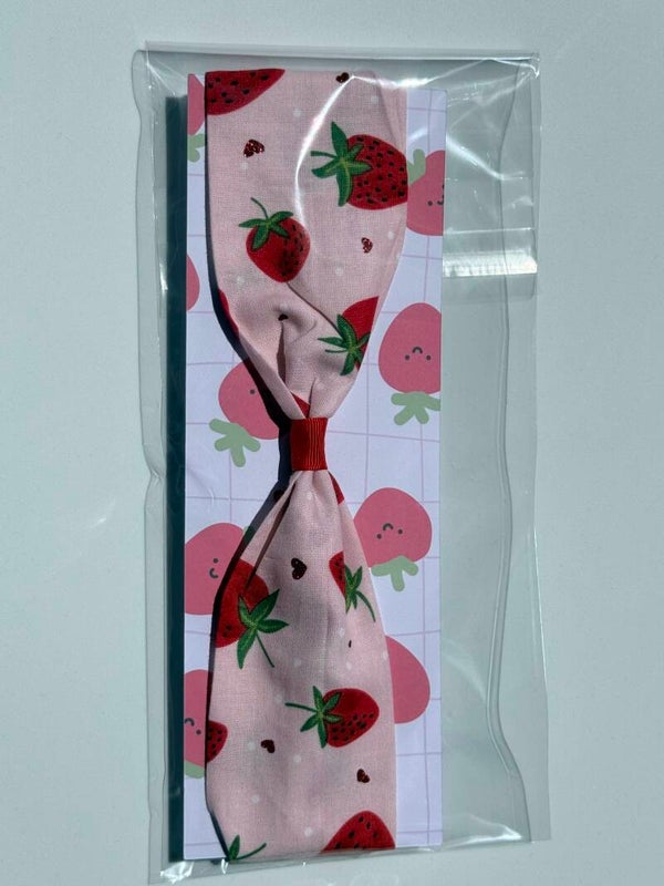 🍓 Strawberry Sweetheart Adult’ Hair Bow