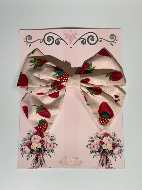 🍓 Strawberry Garden Girls’ Boutique Bow