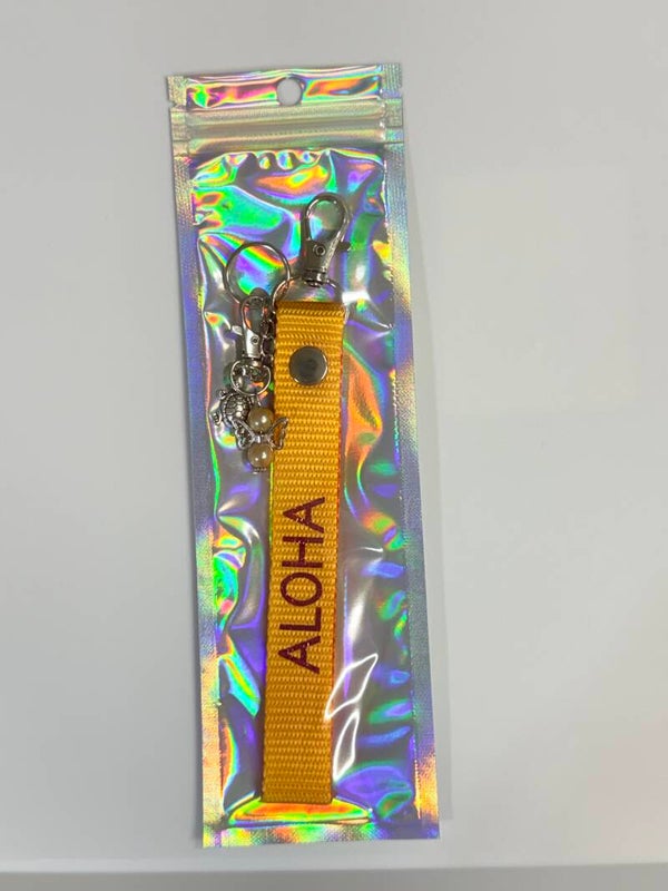 💛 Golden Aloha Keychain