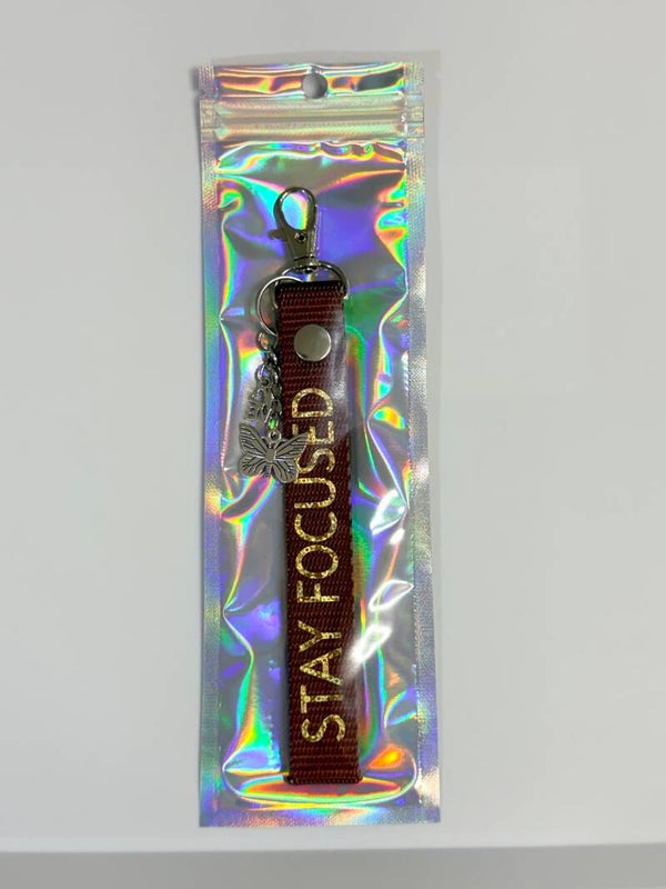 🤎 Stay Focused Keychain
