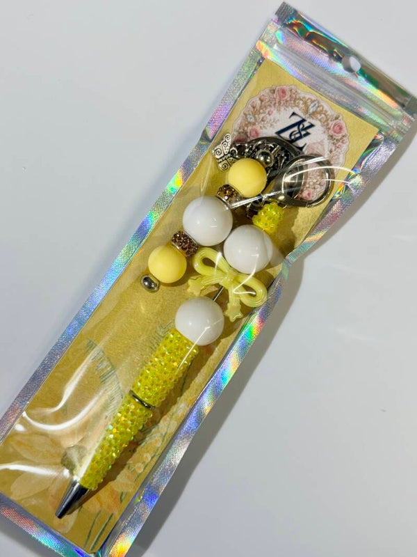 ☀️ Golden Sunshine Pen With Keychain
