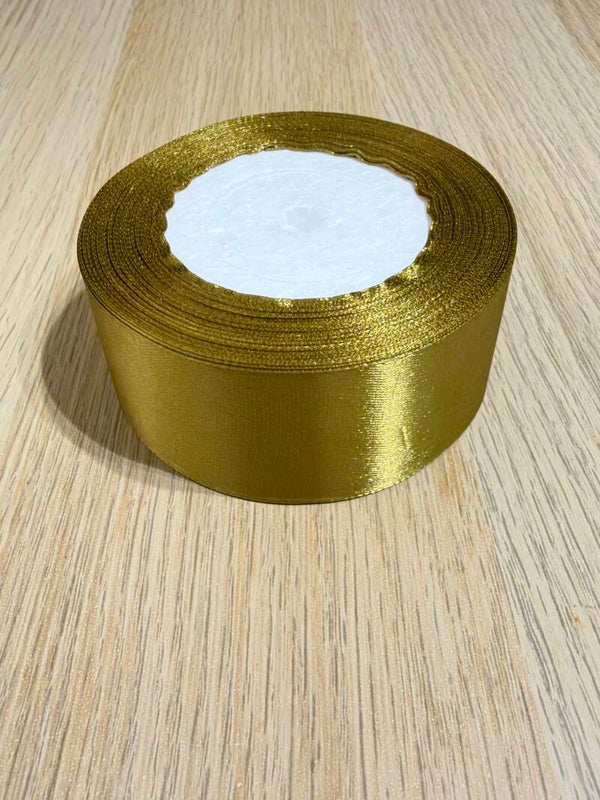 ✨ Gold Satin Ribbon