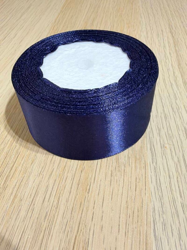 💙 Navy Blue Satin Ribbon